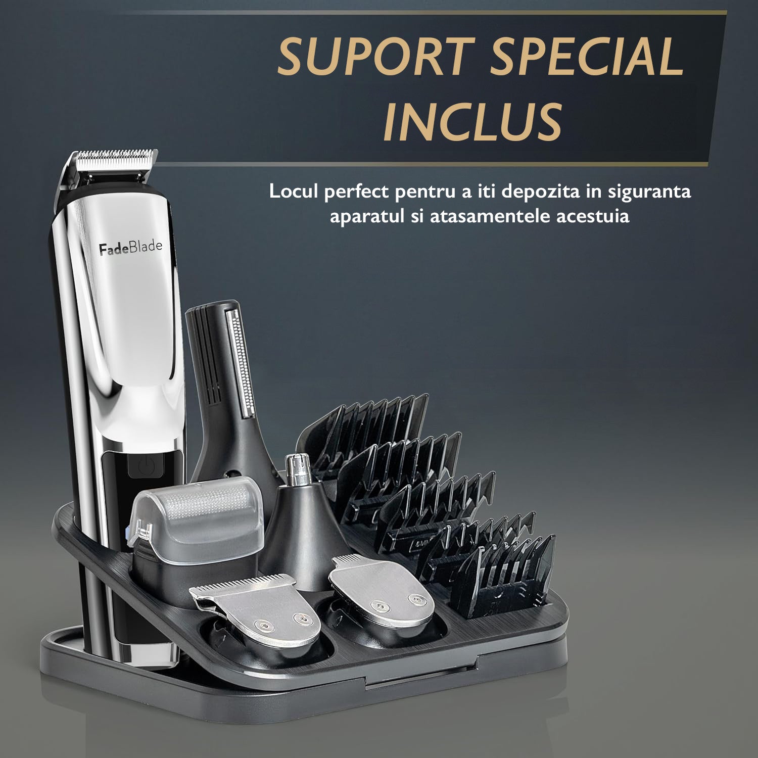 Masina De Tuns Si Ras FadeBlade Groom Pro Masina De Tuns Si Ras FadeBlade Groom Pro